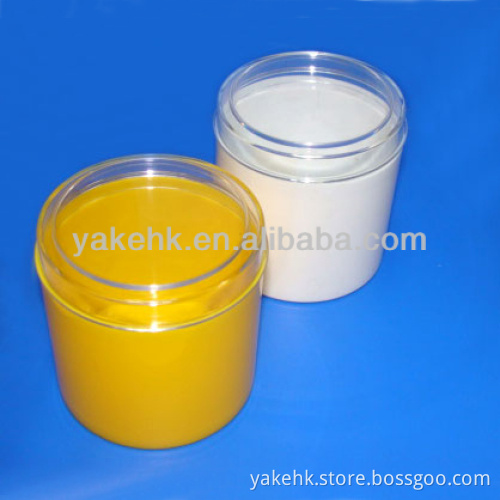 Round plastic T shirt box